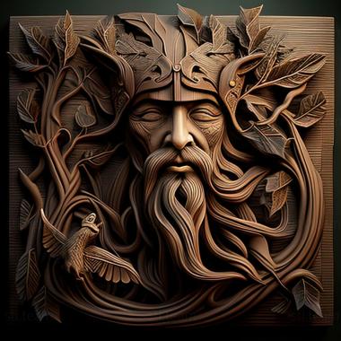 3D модель St druid (STL)